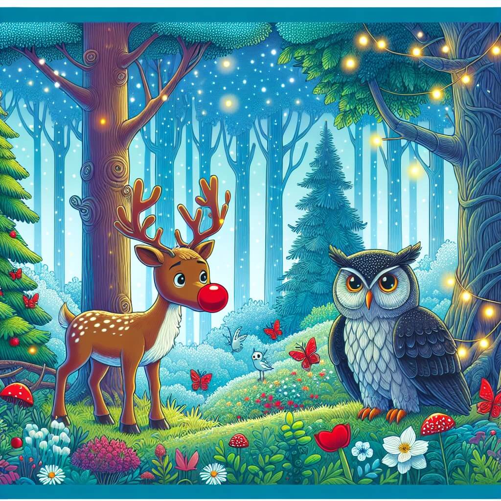The Shining Nose: Rudolph's Journey of Acceptance | Animal story | 9-10 ...
